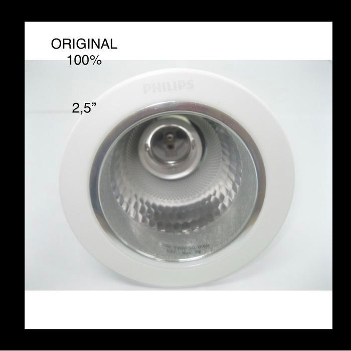 philips Downlight 2,5" Putih 66661/Rumah Lampu Tanam PHILIPS ORIGINAL