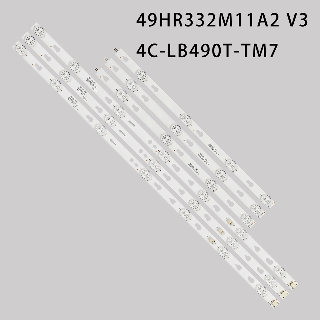 11 Lamp LED backlight strip 49HR332M11A2 V3 For 49D1200 Thomson T49FSL6010 HR-78803-02964 LE03RB2R0-