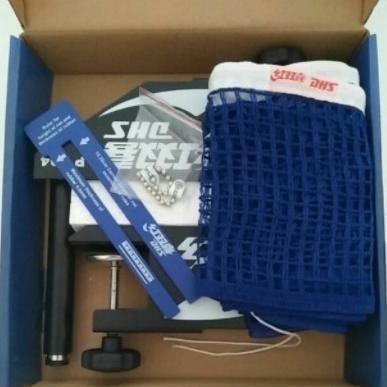 Tiang Net DHS P104 P 104 Model Putar Tenis Meja Pingpong Original