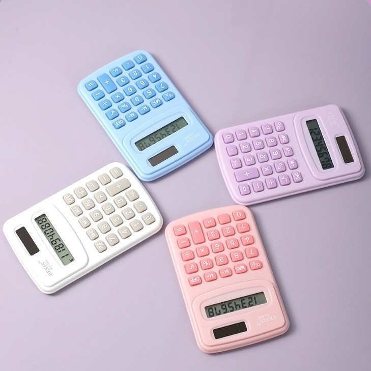 Mini Calculator Polos / 8 Digit / Kalkulator Minimalis / KK-900A Koda / Calculator Sekolah Praktis