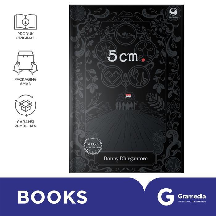 Novel 5 cm (Edisi 2024) Hardcover (Donny Dhirgantoro)