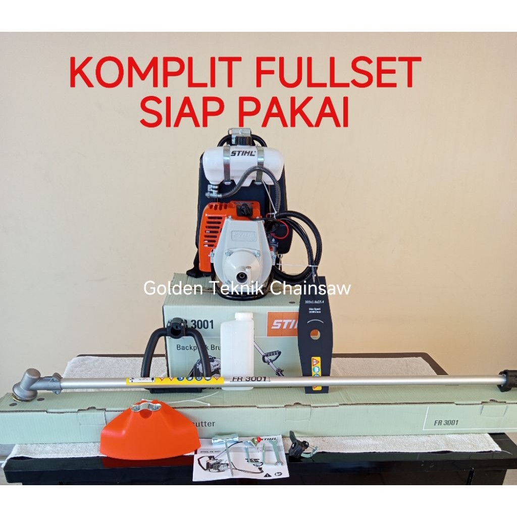 Lengkap Brush Cutter Mesin Potong Rumput Mesin Potong Rumput    Komplit Berikut Gagang Stik dan Pisa