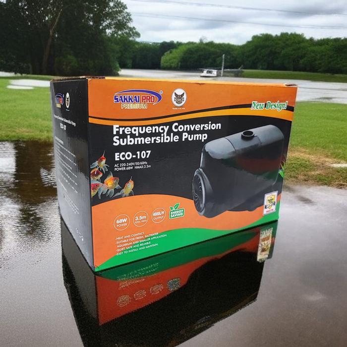 POMPA CELUP SAKKAI PRO PREMIUM ECO 104 105 106 107 108 SAKAI SUBMERSIBLE PUMP AQUARIUM KOLAM - 107 F
