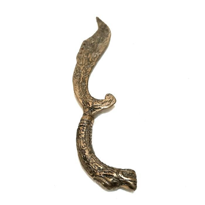 Kujang Kuningan Gagang Kepala Ular Naga Unik KJ