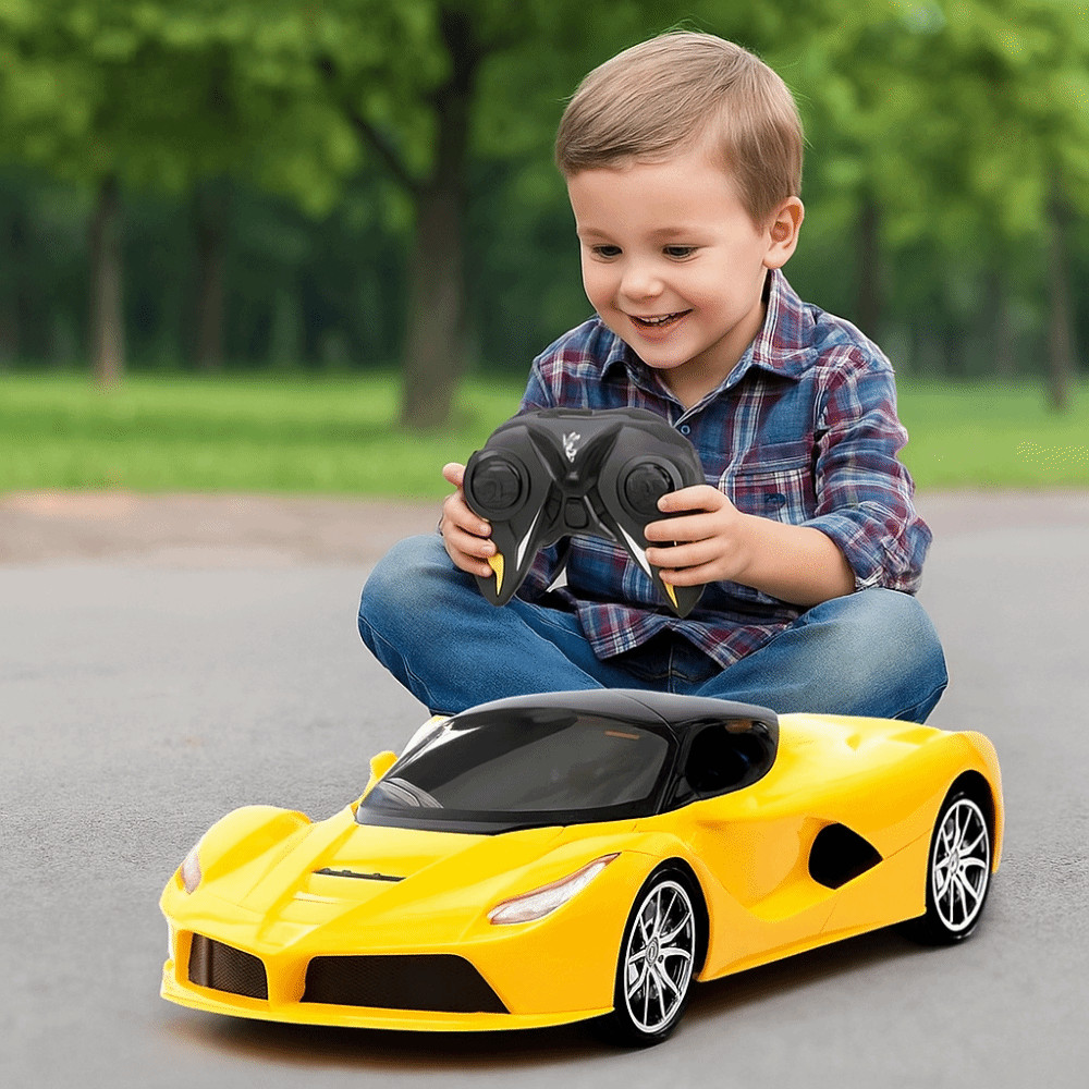 Steering Wheel Remote Drift RC Car LED Light USB arge Remote Control Car Electronic Vehicle Four-Way