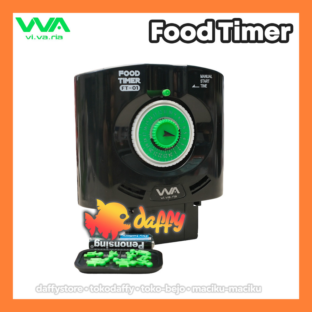 Pemberi Makan Ikan Otomatis Food Timer, Alat Kasih Pakan Ikan Digital