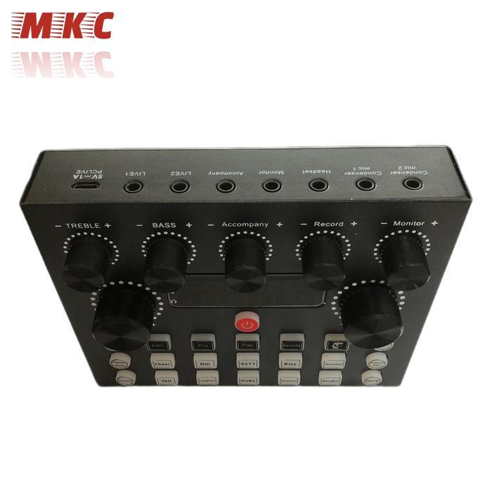 V8S SoundCard Bluetooth Audio Usb External - Sound Card