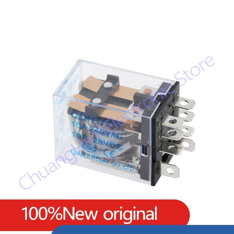 New original JQX-13F-DC12V-2Z original front relay intermeate relay 8-pin two open two close 10A250V