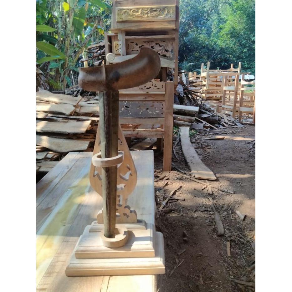 keris gayam solo sepuh pendok blewah sepuh wingit KJM1122