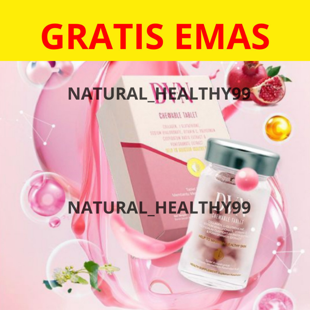 Collagen No.1 DVINE COLLAGEN Original 100% ORI Pemutih Wajah Pemutih Badan Dvine Collagen BPOM DVN K