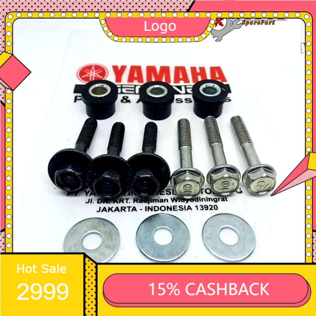 COD 1SET KARET BOSH DAN KEDUDUKAN BOX FILTER UDARA MIO M3 FREEGO X RAID MIO SMILE DLL UNIVERSAL ORIG