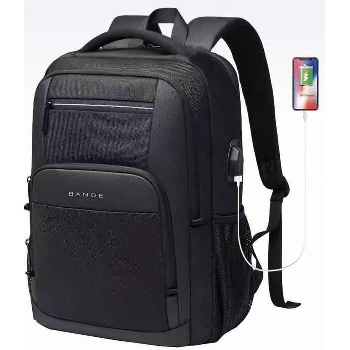 Bange Tas Laptop Ransel Backpack - Merah, BULE WRAP