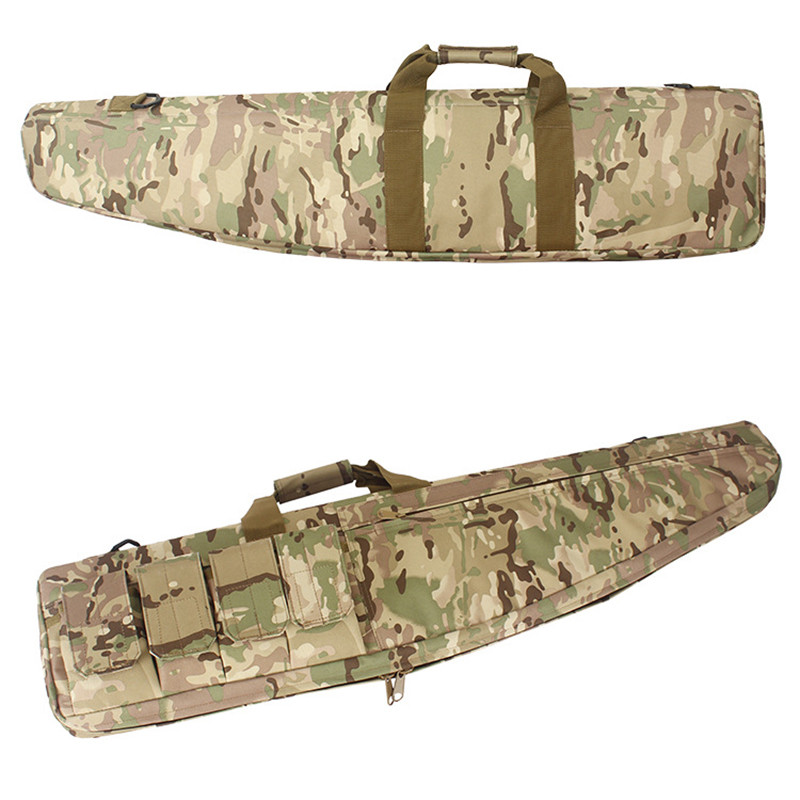 Heavy Duty Gear Long  Bag    Accessories Molle Sniper Rifle Scope  Case with Pouches
