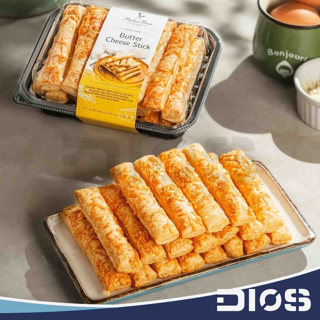 PRIMARASA Butter Cheese Stick Puff Pastry Halal Oleh-Oleh Bandung