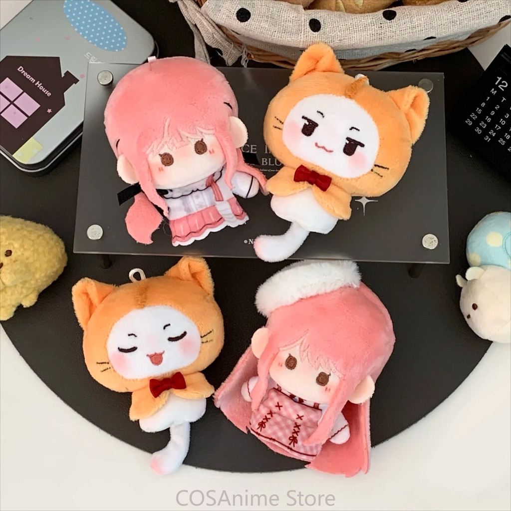 Shining Nikki Idol Pink Printed Body 8cm Anime Cute Mini Finger Puppet Maumet Puppet Plushies Props 