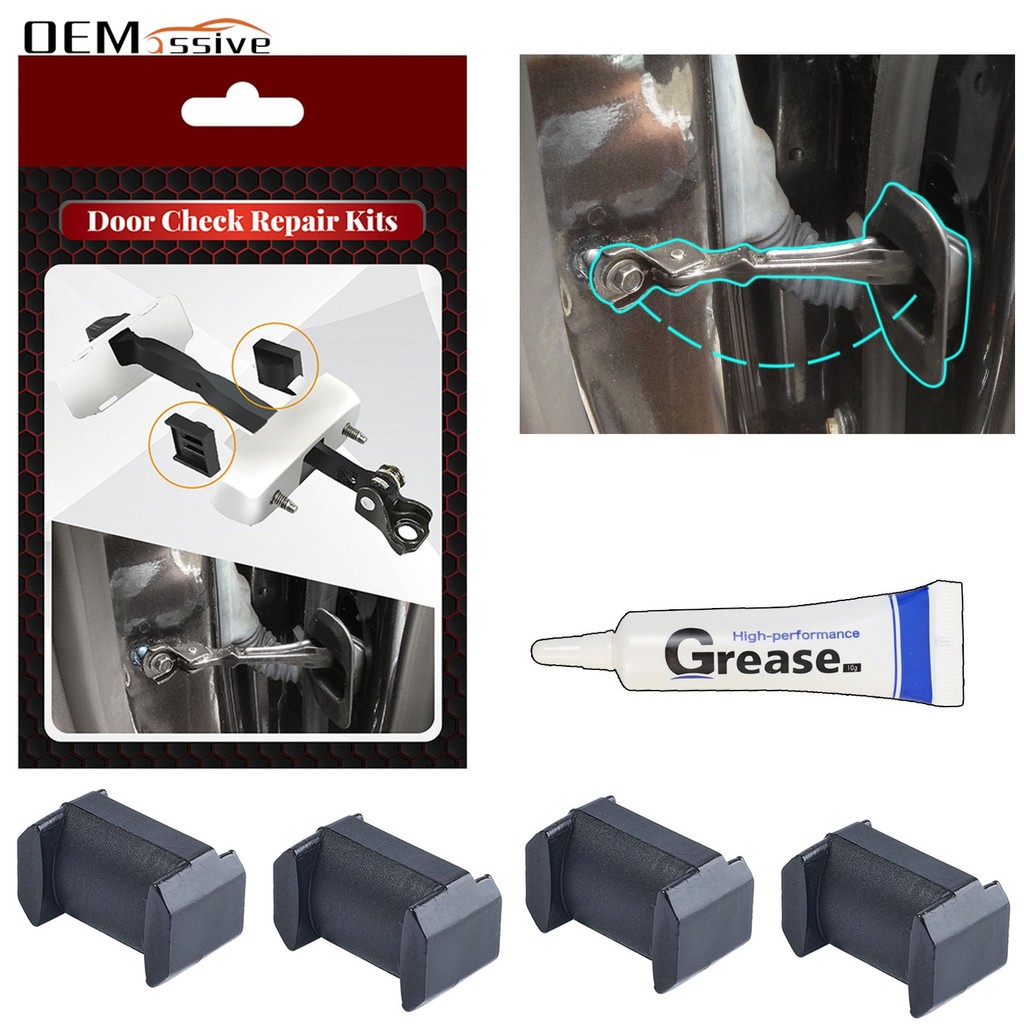 Kit Perbaikan Engsel Pintu Mobil, Tali Penahan, Pengatur Pintu, Stopper untuk Hyundai i10 i20 Accent