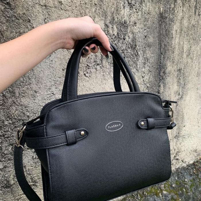 Tas wanita bahan kulit asli PU waterproof buatan asli lokal PASSS