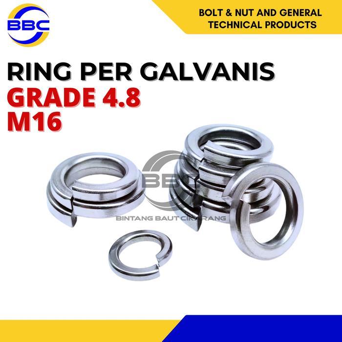 Ring Per Putih M16 Washer Spring