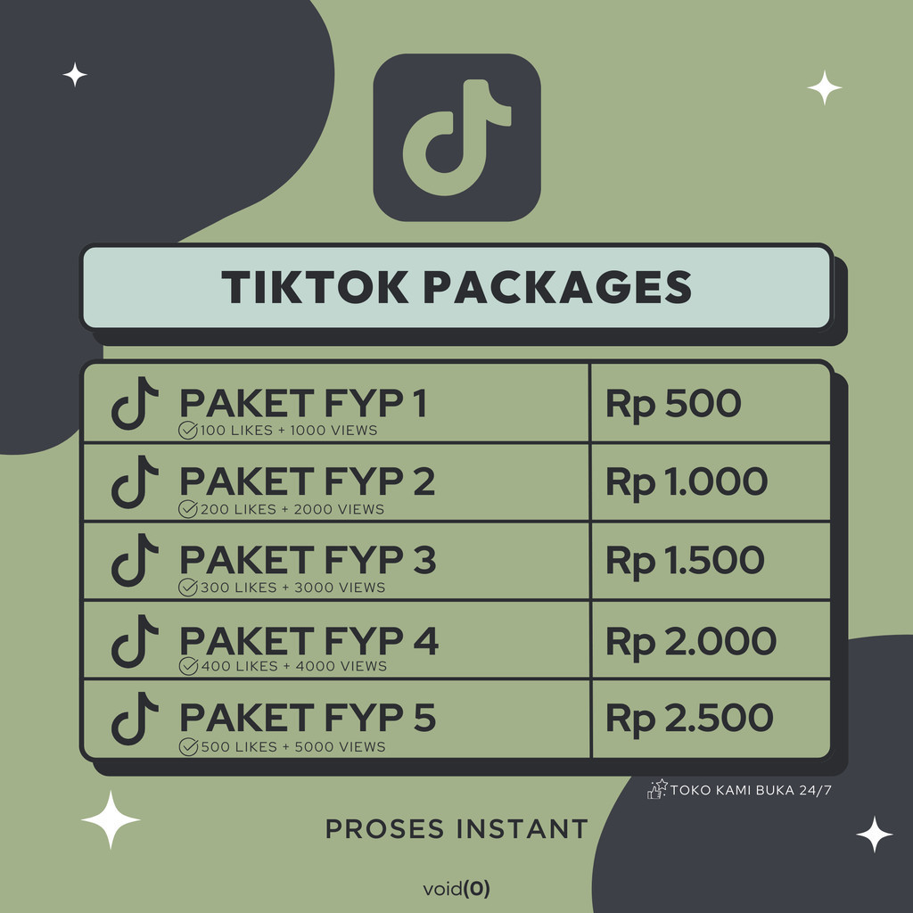 void(0) | Paket FYP Tiktok Like dan View Tiktok Permanen | Tiktok Like View Bergaransi Real Mix Worl
