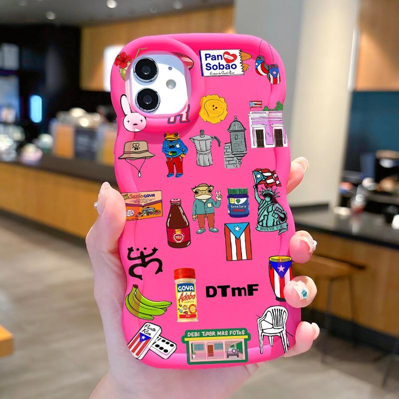Case Hp For Iphone 11 Pro Max 12 13 Casing Cute Motif Kartun Soft Bumper Terbaru