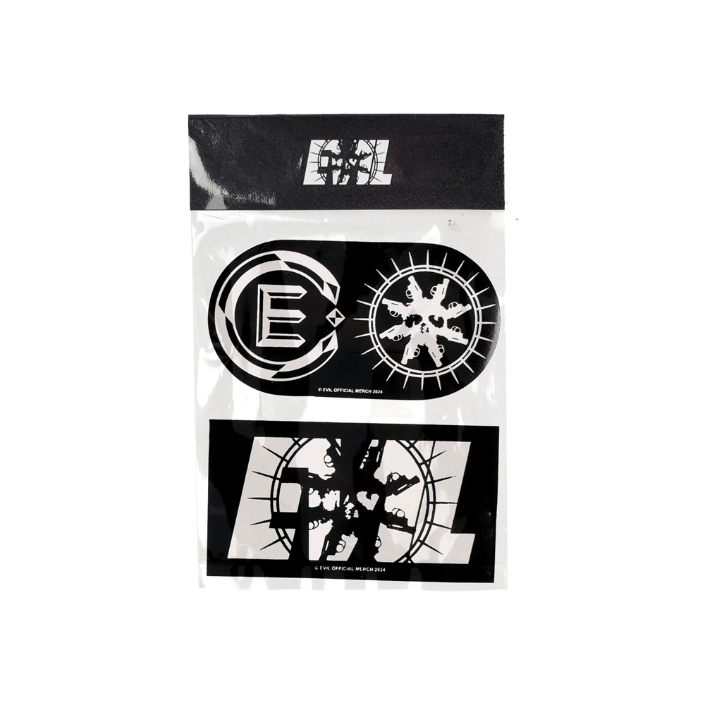EVIL X BURGERKILL - STICKER PACK