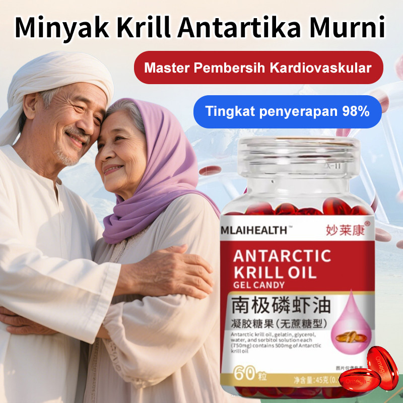 [ORI]Minyak Krill Antartika /Minyak Ikan Krill Minyak Fosfor Arktik/Omega-3 Krill/suplemen Astaxanth