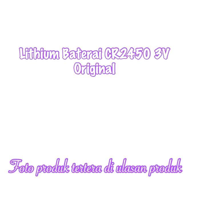 WfBerkah4 Baterai Lithium CR2450 3V Original Lithium CR 2450 3V Lithium CR2450