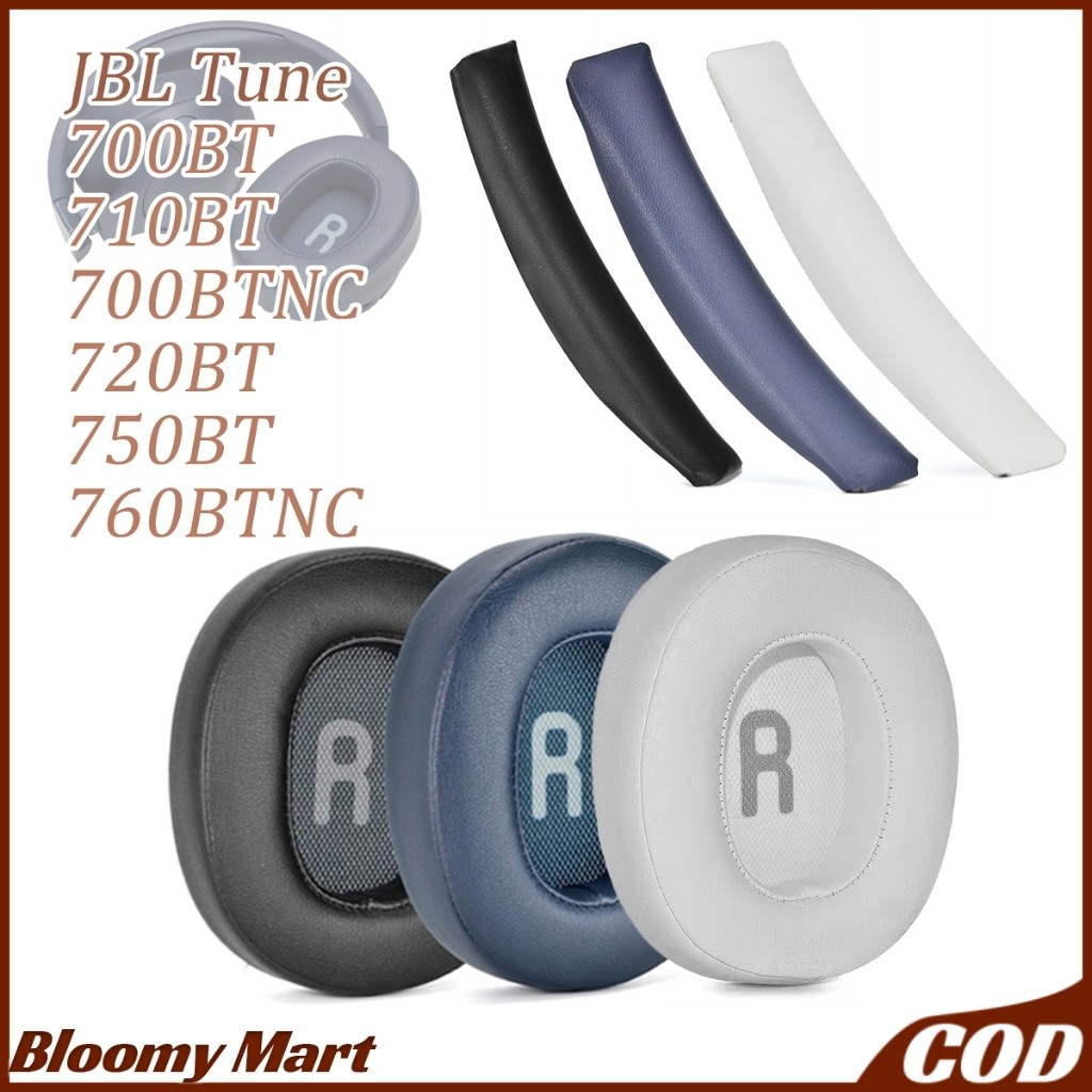 Busa Headphone JBL Ear Pad Cushion Earpad Headband JBL Tune 700BT / 710BT / 750BTNC / 760NC  Bluetoo
