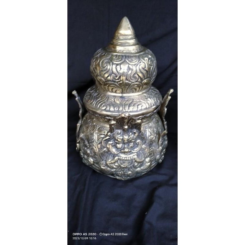 Mahkota Raja Bahan Kuningan Stok Ready