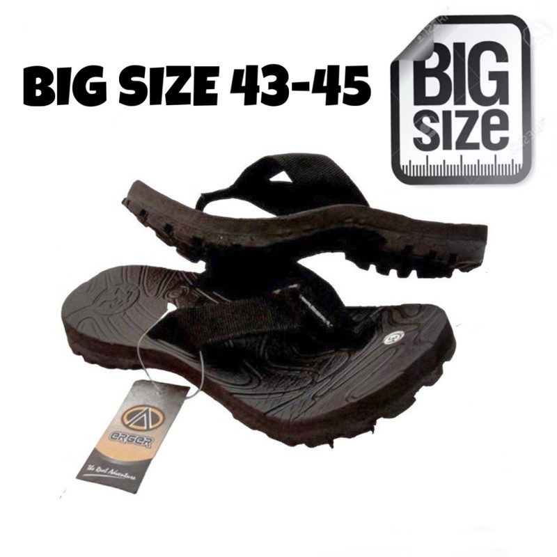 SIZE JUMBO Sandal Gunung Jepit Pria Karet Outdoor Sandal Gunung Pria Murah Sandal jepit jumbo besar