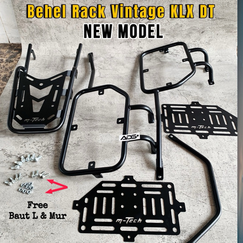 New Rack Behel Vintage KLX Dt 150 Wr155 Crf150 Top Rack Side Rack PNP KLX BF KLX S L G Dt