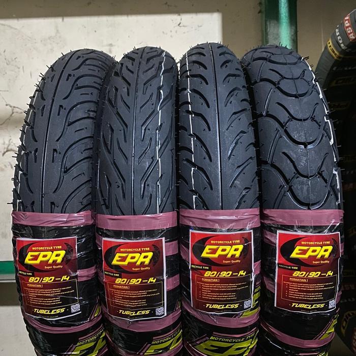 PROMO  Ban Matic Tubles 80/90 dan 90/90 Ring 14 Merk Epr - 80/90 Ring 14