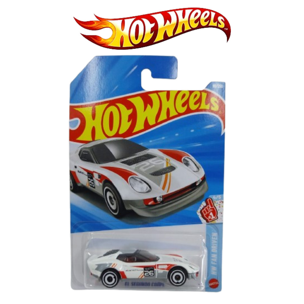 Hot Wheels El Segundo Coupe Rally Putih Balap
