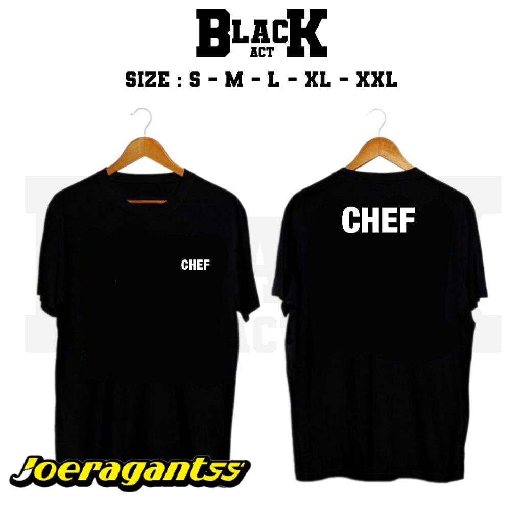 KAOS CHEF SIMPEL // T-SHIRT CHEF SIMPEL