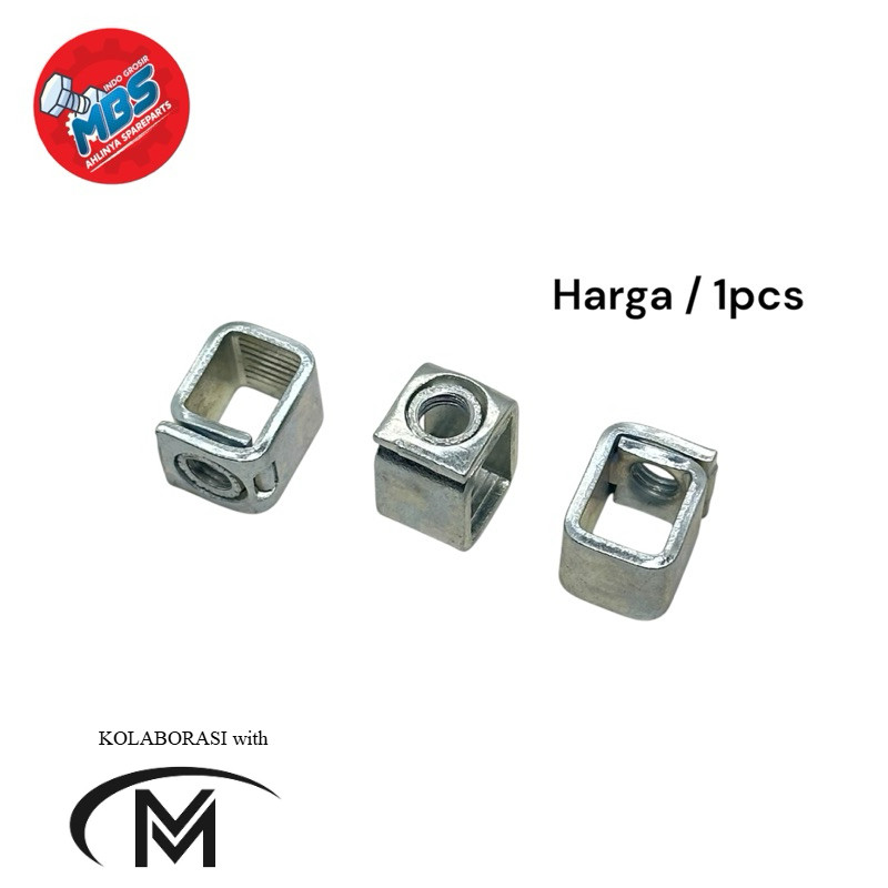NUTS M6 MUR BAUT 10 KOTAK MUR KARBULATOR MUR PENAHA BAUT ORIGINAL