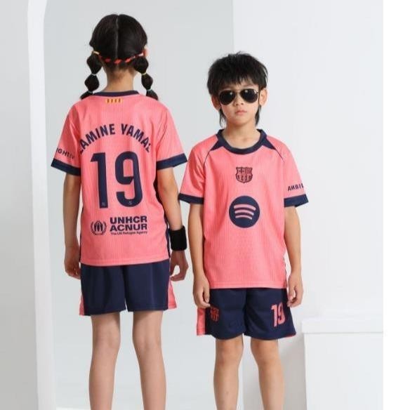 COD Baju Bola Anak - Jersi Bola Anak  Usia 1 Thn - 14 Thn - barca