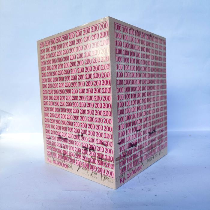 Viral Celengan target Jumbo 15x15x20 buka tutup dengan kunci ganda 30juta 50juta 100juta 200juta - 2