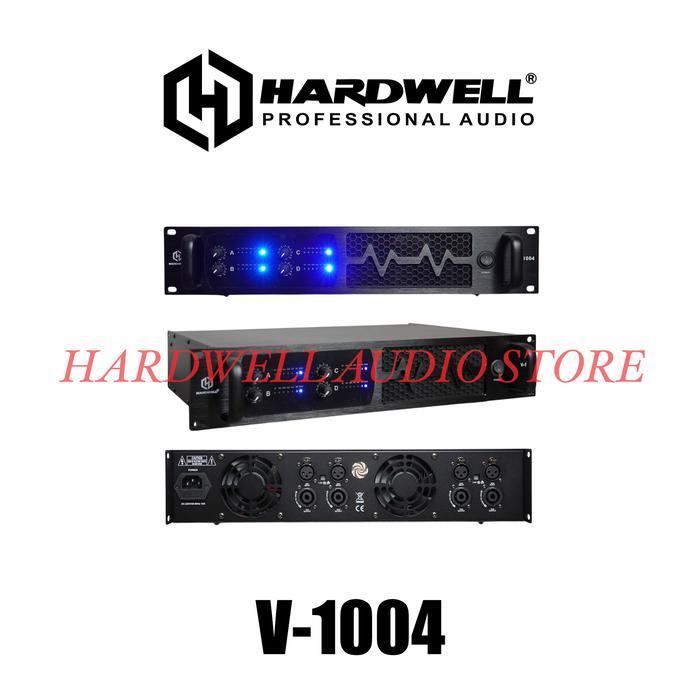 Power Amplifier 4 Channel Hardwell V 1004 / V1004 Original Hardwell Power 4 Channel