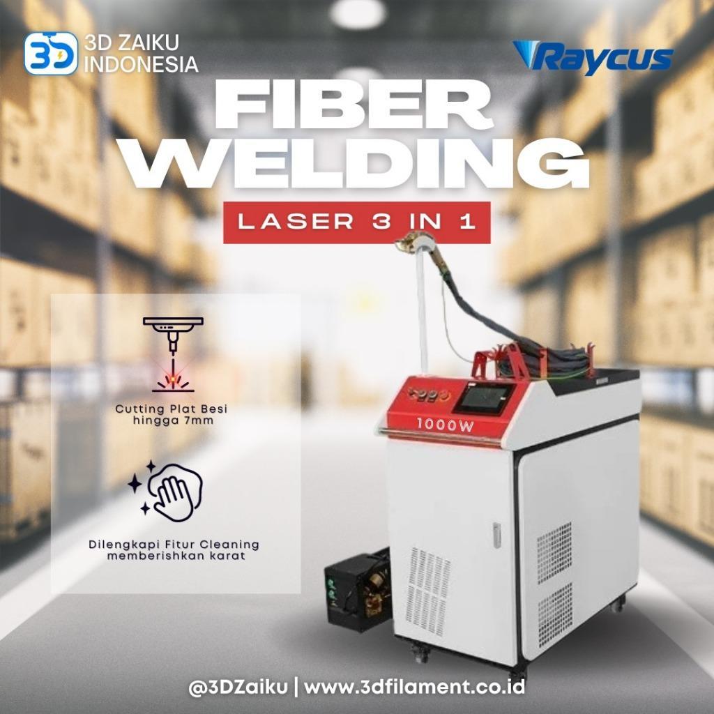 ZKLabs Fiber Welding Laser 1000W Handheld Laser 4 in 1 Mesin Las Fiber