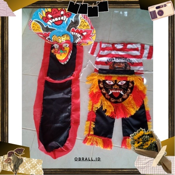 pake barongan anak dan baju . baju barongan anak murah. barongan anak. barongan murah. baju reog. ba