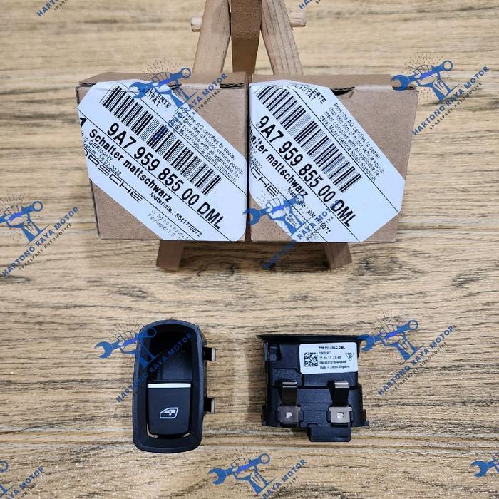 Switch Power Window Depan Kiri Porsche Cayman Boxster 911 981 718 Original 9A795985500DML