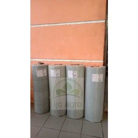 plastik mulsa murah hitam perak 1 roll lebar 1,2 m panjang 500 m