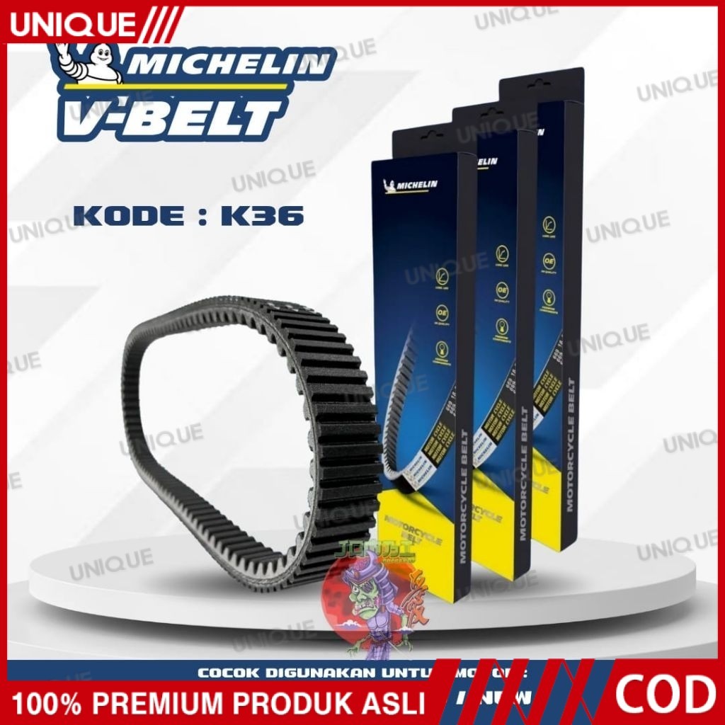 VANBELT MICHELIN VARIO125 150 LED STYLO 160 VARIO 160 K2S VARIO 125 BOHLAM ORIGINAL MICHELIN VANBELT