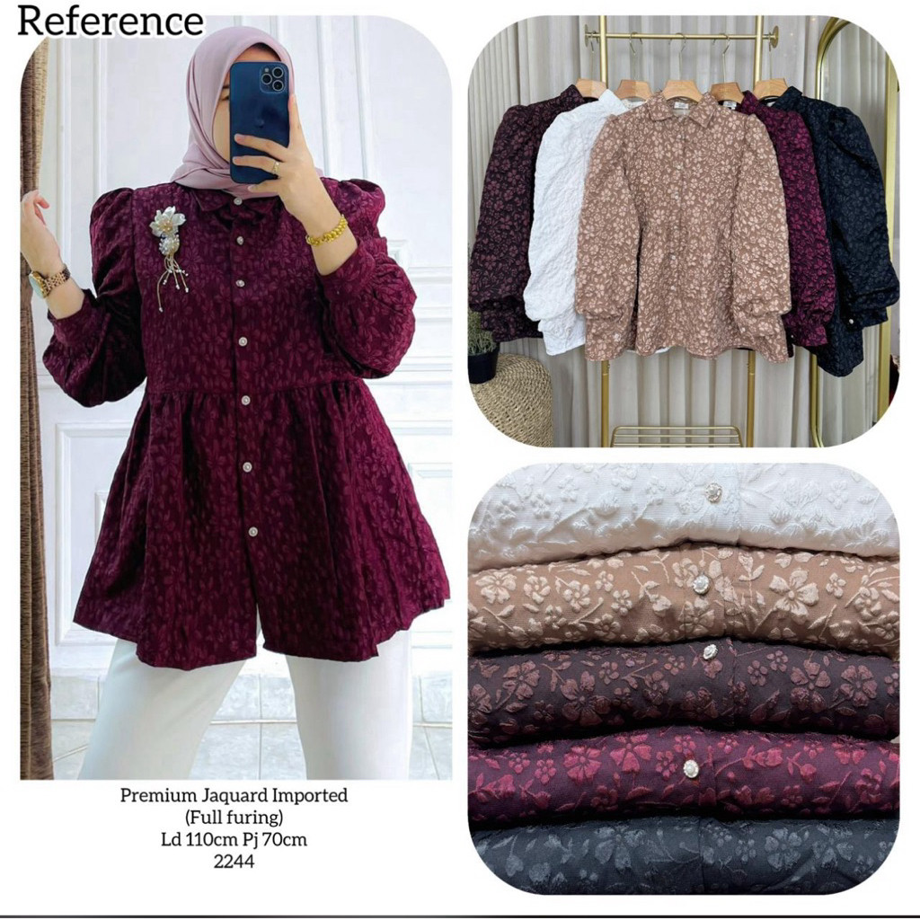 ASMARA Atasan Dress Gamis Vns & YLC