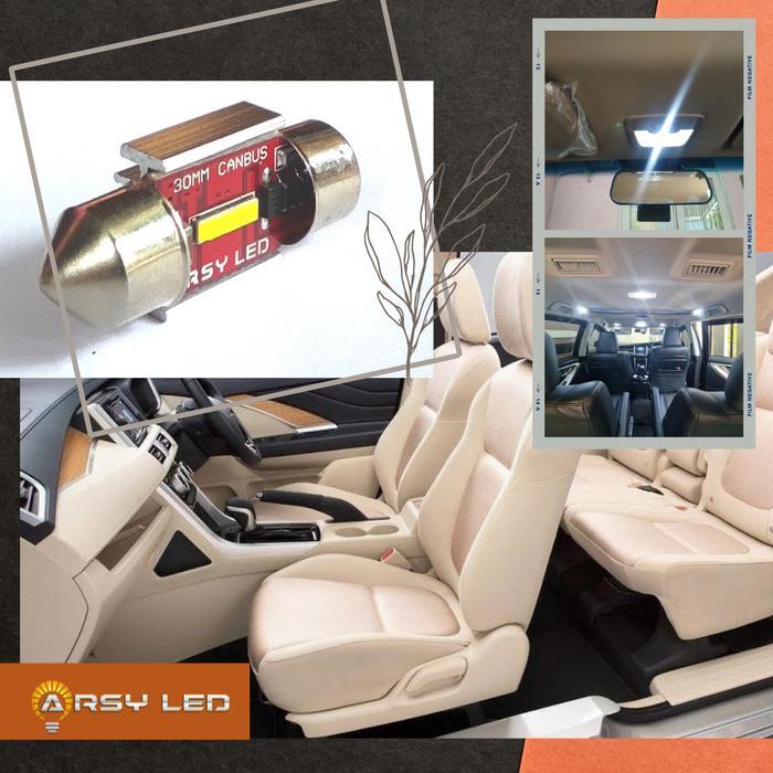 Lampu Led Plafon Mobil Kabin 31 mm Heatsink Mitsubishi Xpander - strong bright