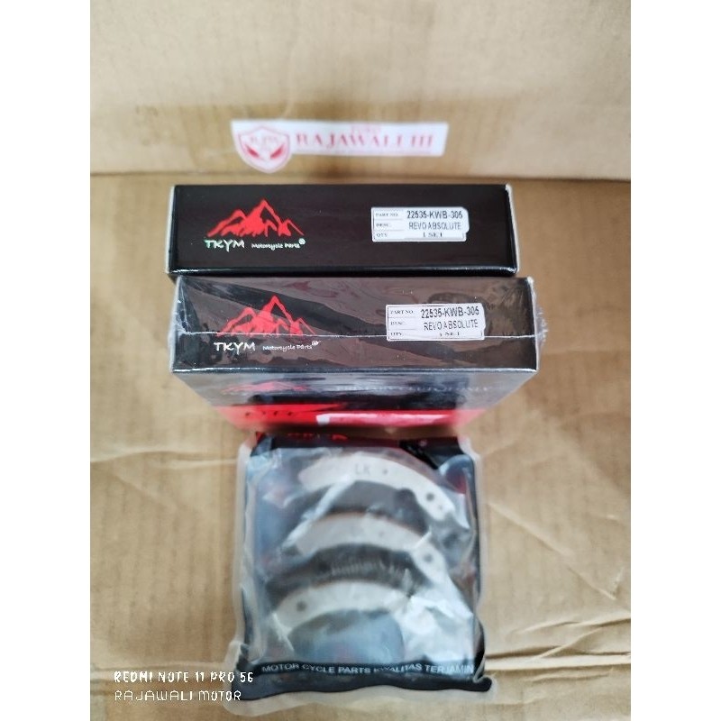 kampas ganda revo absolute, revo fit, blade 110 lama takayama