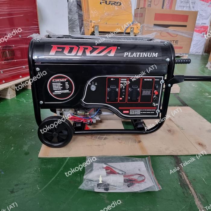 genset 3000 watt Forza Platinum body kecil