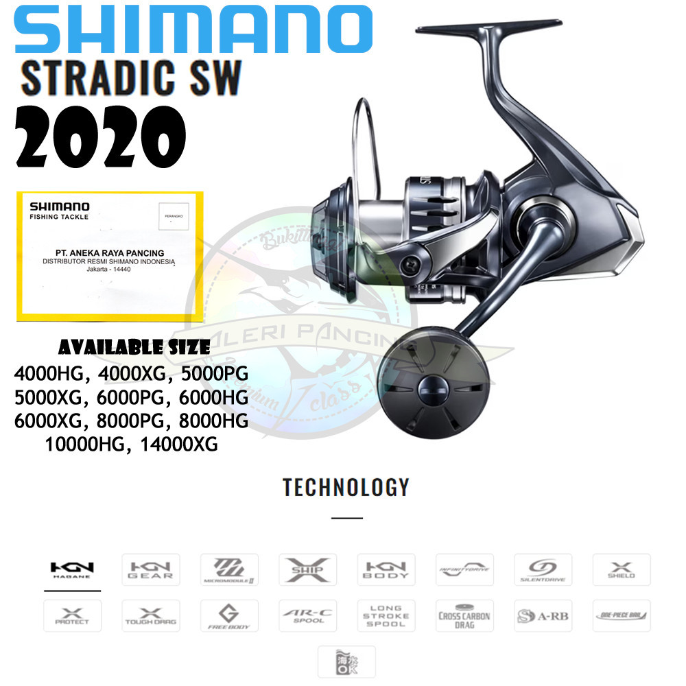 Reel Pancing Laut Shimano Stradic SW 2020