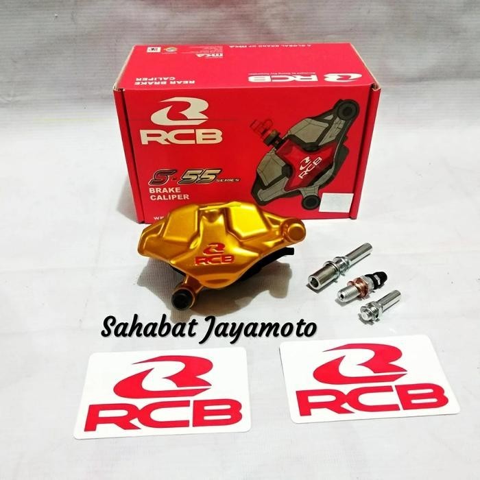 Kaliper Belakang RCB 1P MX King Original RCB - Gold