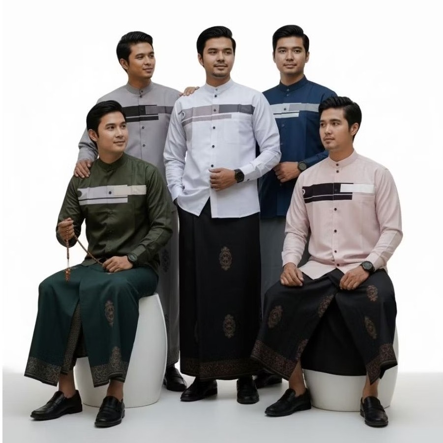 BELI 1 DAPAT 1 KOKO TOYOBO HAIBAH JORDAN SET SARUNG BHS ARDAN TENUN SHAPIRE WADIMOR KEKINIAN